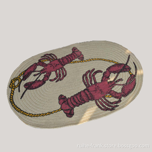 Braided Jute Rug-Bangladesh Jute-Lobster